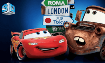 Cars 2 3D Trailer 2 VR Video Cars 2 3D Trailer 2 VR
