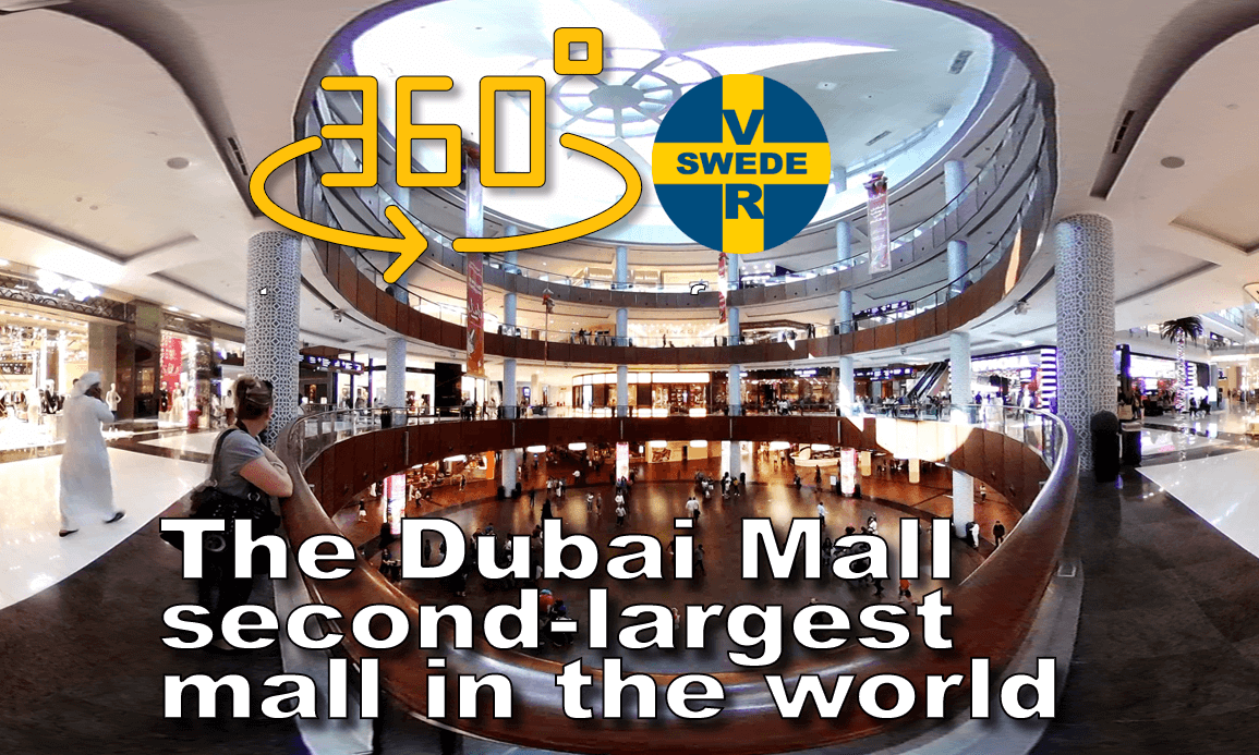 The Dubai Mall second-largest mall in the world