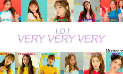 I.O.I -- VERY VERY VERY