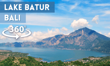 The LARGEST Lake in Bali - Lake Batur, Indonesia VR Video The LARGEST Lake in Bali - Lake Batur, Indonesia VR
