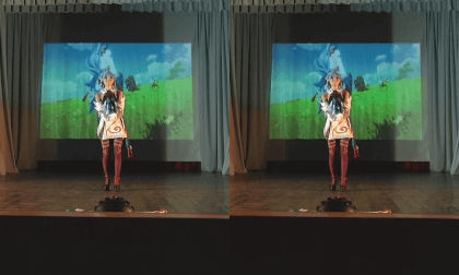 2023.11.04 1501 - "Parade of Illusions" - Genshin Impact cosplay [EGO 3D]