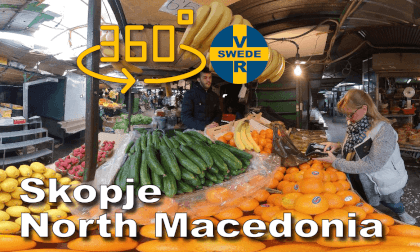 Skopje North Macedonia VR Video Skopje North Macedonia VR
