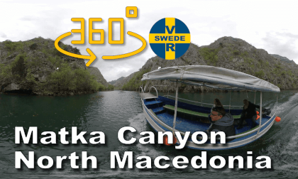 Matka Canyon  in North Macedonia VR Video Matka Canyon  in North Macedonia VR