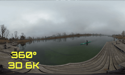 6K 3D 360 - Alte Donau, Vienna, Relaxation VR Video 6K 3D 360 - Alte Donau, Vienna, Relaxation VR