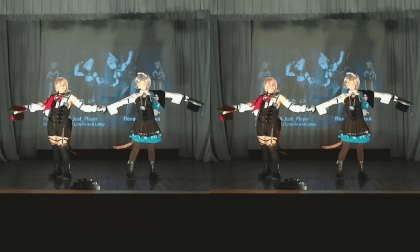 2023.11.04 1846 - Genshin Impact : Lynette, Lyney cosplay [EGO 3D]