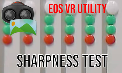 Canon EOS VR Utility Sharpness Test 1.3.0