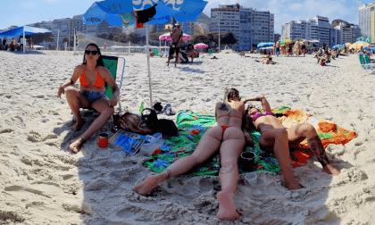 Walking on Copacabana Beach [Part 3] Summer Rio de Janeiro Brazil 2024 Walking #079 Just Walk Travel VR