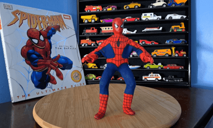 Retro 3D Toy Review of Mego's Spider-Man Figure 3D VR Retro 3D Toy Review of Mego's Spider-Man Figure 3D VR
