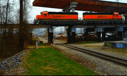 3D CN Track Evaluation Special Rare Train and CP Rail BNSF Rail ViaRail Passenger  Mar 22 2024 VR Video 3D CN Track Evaluation Special Rare Train and CP Rail BNSF Rail ViaRail Passenger  Mar 22 2024 VR