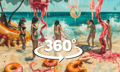 Apocalyptic Adventures: 360° VR Beach Party with Friends | Virtual Reality Bonfire! Apocalyptic Adventures: 360° VR Beach Party with Friends | Virtual Reality Bonfire!