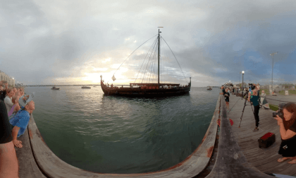Montgomery College 360 -  Viking Ship "Draken" in Ocean City Maryland Montgomery College 360 -  Viking Ship "Draken" in Ocean City Maryland
