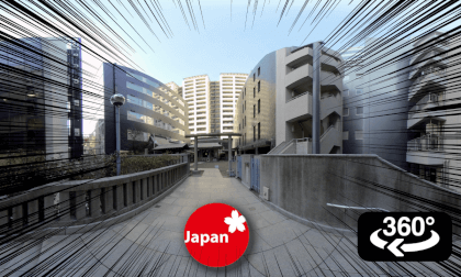 大都会にある神社の360度映像|360-degree video of a shrine in a large city VR Video 大都会にある神社の360度映像|360-degree video of a shrine in a large city VR