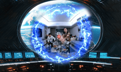 interstellar portal(3D 180 4K) VR Video interstellar portal(3D 180 4K) VR