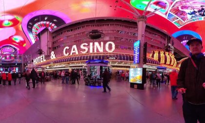 Freemont Street Las Vegas Walk (360)