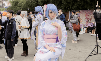 Yukata Rem cosplay in SEP Game Comic Con, Chengdu, China VR Video Yukata Rem cosplay in SEP Game Comic Con, Chengdu, China VR