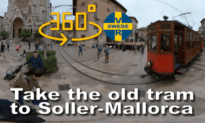 Take an old tram to Soller MALLORCA VR Video Take an old tram to Soller MALLORCA VR