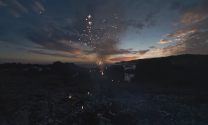 Sparkly Sunset VR Video Sparkly Sunset VR