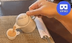 Earl Gray with Milk VR180 Virtual Tasting