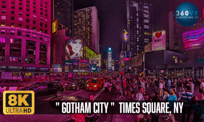 "Gotham City" Times Square timelapse, New York "Gotham City" Times Square timelapse, New York