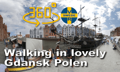 Walk in Gdańsk Polen