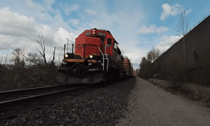 3D Video BNSF Short Train Unedited Qoocam Ego 3D Footage VR Video 3D Video BNSF Short Train Unedited Qoocam Ego 3D Footage VR