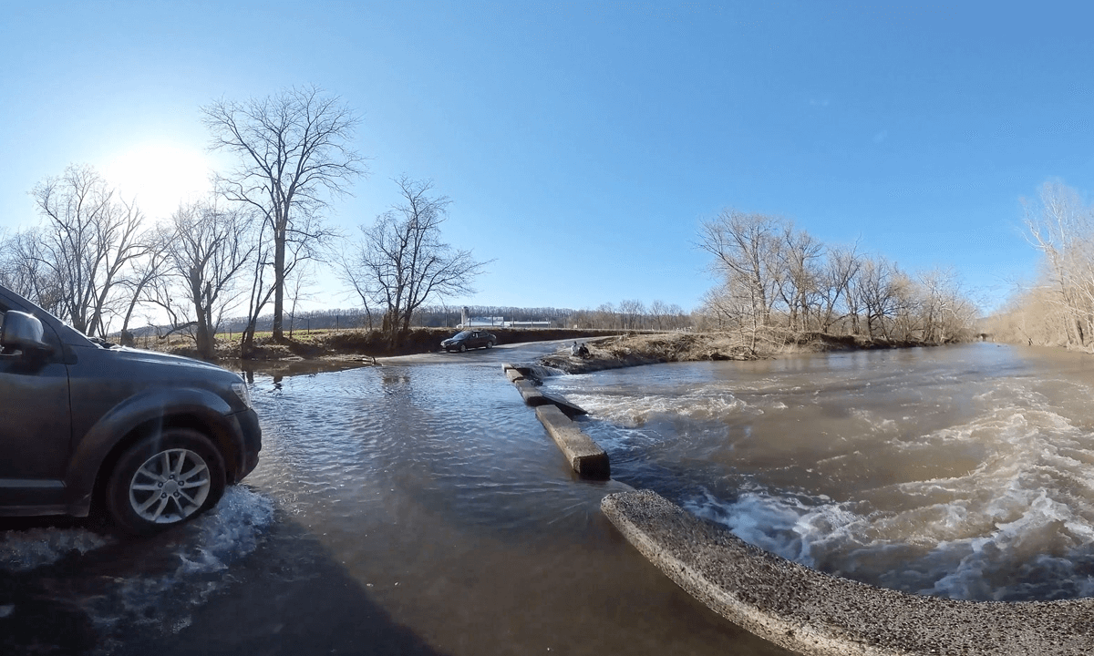 Montgomery College 360 - Water Bridge in Ridgeley, West Virginia