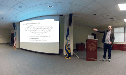 Montgomery College 360 - Brian Swingle Einstein's Equations at the USNO Montgomery College 360 - Brian Swingle Einstein's Equations at the USNO