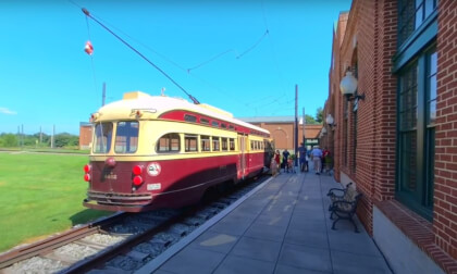 Trolley Ride at National Capital Trolley Museum 2022 3D 180 VR Trolley Ride at National Capital Trolley Museum 2022 3D 180 VR