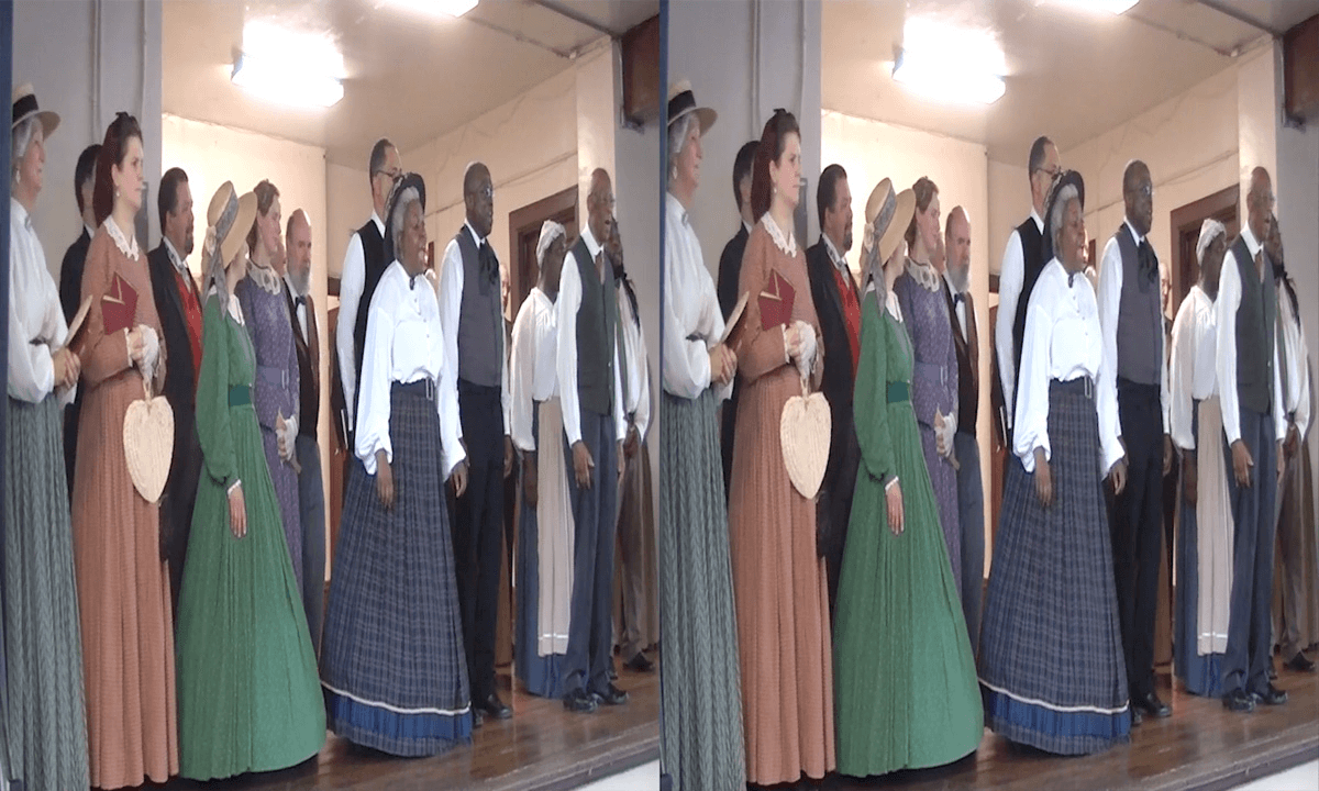 3D Montgomery College ^3 - Washington Revels at Fort Stevens, Washington D. C.