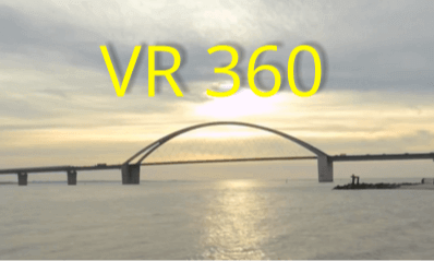 Fehmarnsundbrücke, Fehmarn Island, Germany VR Video Fehmarnsundbrücke, Fehmarn Island, Germany VR