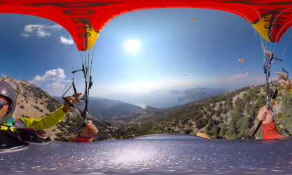 360 Degree Paragliding in Babadag Fethiye Turkey 360 Degree Paragliding in Babadag Fethiye Turkey