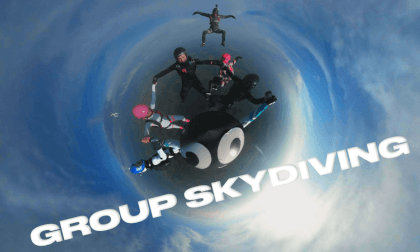 Women's Group Skydiving Jump Women's Group Skydiving Jump