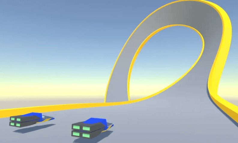 Anti gravity racing Test