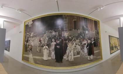 The Flagellants by Carl Von Marr- Museum of Wisconsin Art Tour - VR 3D 180 The Flagellants by Carl Von Marr- Museum of Wisconsin Art Tour - VR 3D 180