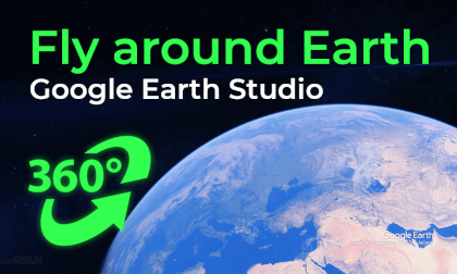 Fly Around the World VR 360 - Google Earth Studio