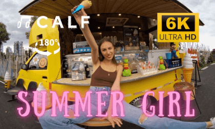 CALFVR-I WANNA EAT ICE  CREAM WITH YOU VR Video CALFVR-I WANNA EAT ICE  CREAM WITH YOU VR