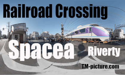 Spacea Revaty Railroad crossing kanegafuchi station Spacea Revaty Railroad crossing kanegafuchi station