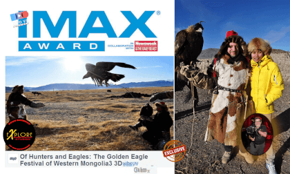 The Hunters and Eagles - The Golden Eagle Festival of Mongolia in Spatial 3D The Hunters and Eagles - The Golden Eagle Festival of Mongolia in Spatial 3D
