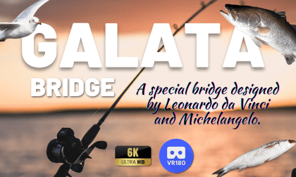 Istanbul's First Bridge: Golden Horn - 6K 3D VR180 Istanbul's First Bridge: Golden Horn - 6K 3D VR180