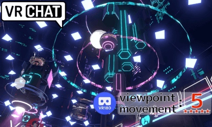 VRChat VketPlaza -CyberMode- ( VR180 Ver.) VRChat VketPlaza -CyberMode- ( VR180 Ver.)