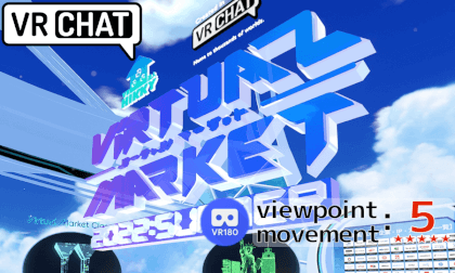 VRChat Vket 2022S - Entrance ( VR180 Ver.) VRChat Vket 2022S - Entrance ( VR180 Ver.)