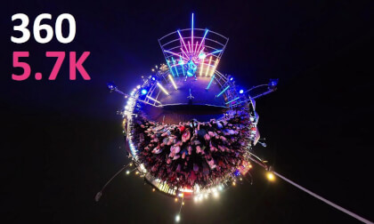 Upgraded - Light Effects show by Amit Kenig in 5.7K 360 Upgraded - Light Effects show by Amit Kenig in 5.7K 360