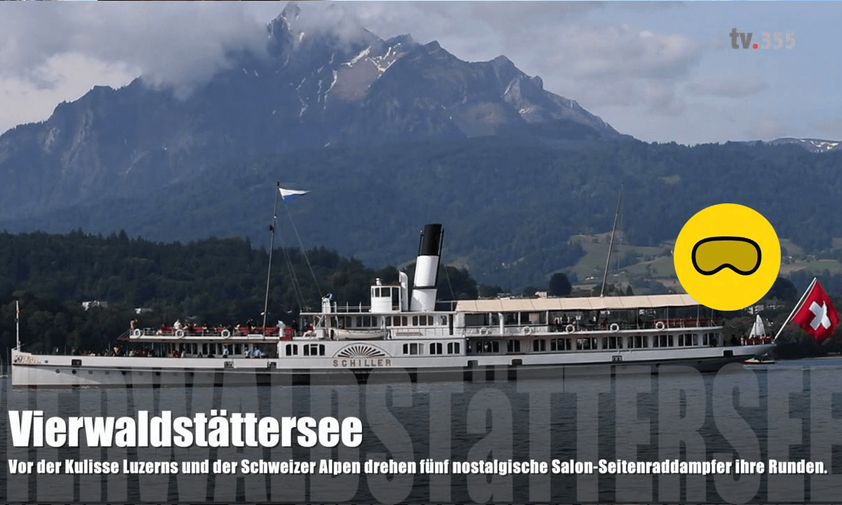 SpatialMoments - Grand Train Tour - Switzerland - Vierwaldstättersee (2D to Spatial Video AI)