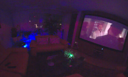 CALF Evening  watching home cinema VR Video CALF Evening  watching home cinema VR