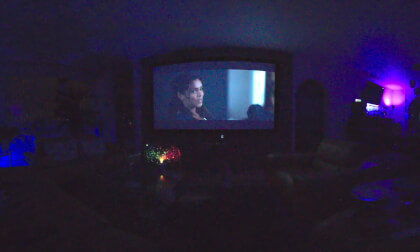CALF Evening watching home cinema 2