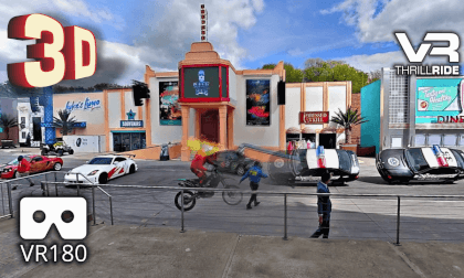 3D Car Stunt Show - OPERATION RED CARPET @ Movie Park Germany 3D Car Stunt Show - OPERATION RED CARPET @ Movie Park Germany