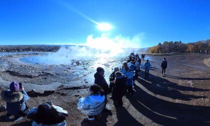 Geysir 360 Video