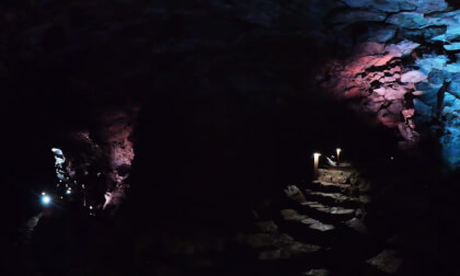 Volcanic Tunnel 360 Video VR Video Volcanic Tunnel 360 Video VR