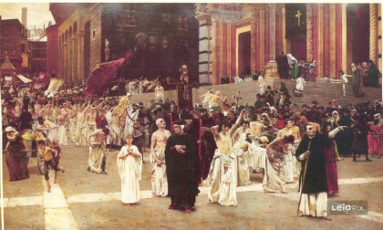 Flagellants by Carl Von Marr - 2d to 3D A.I. - Museum of Wisconsin Art