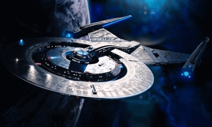 Star Trek Discovery Intro (3d) Flat VR Video Star Trek Discovery Intro (3d) Flat VR